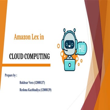 Amazon Lex Chatbot Tutorial | Amazon Lex Chatbot Demo | AWS ...