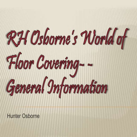 Presntation 1 osborne