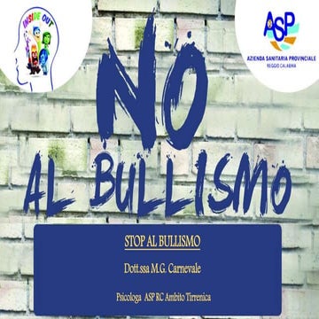 stop al bullismo
