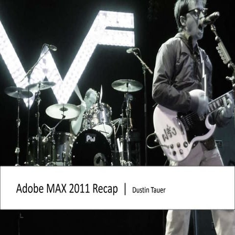 Adobe MAX Recap