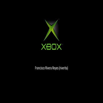 Xbox Company Analysis by Francisco Rivera Reyes