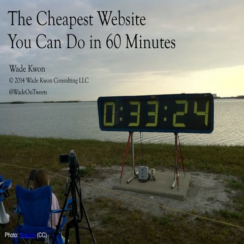The Cheapest Website You Can Do in 60 Minutes