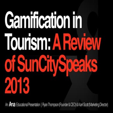 Social Gamification: A Review of SunCitySpeaks 2013