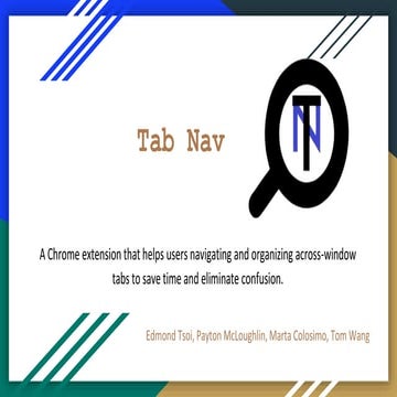 TabNav mvp#1 preso | PDF