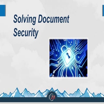 Solving Document Security
