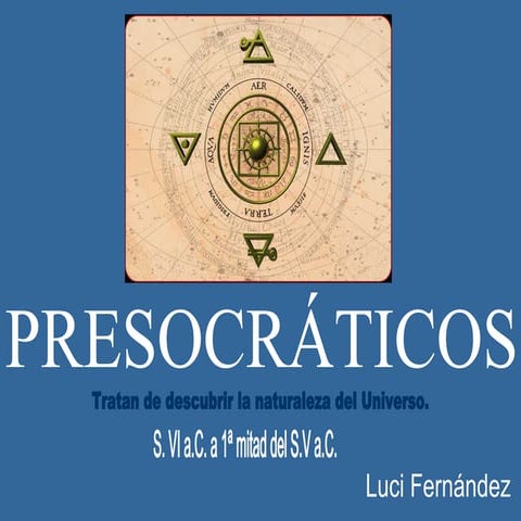 Presocraticos