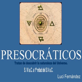 Presocraticos