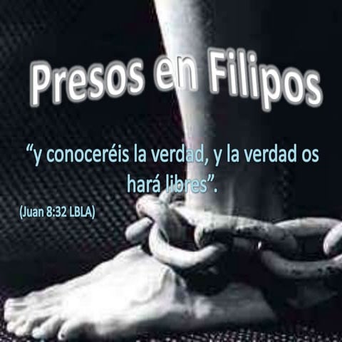Presos En Filipos I
