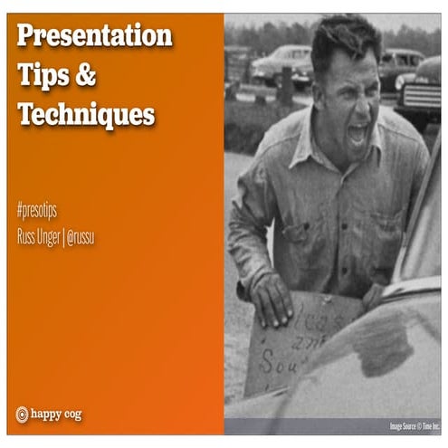 CrankyTalk Workshop for New Speakers, Chicago - Presentation Tips & Techniques