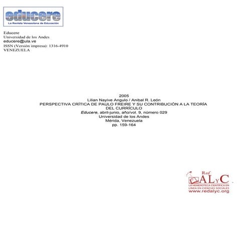 Presp crit de freire al curric