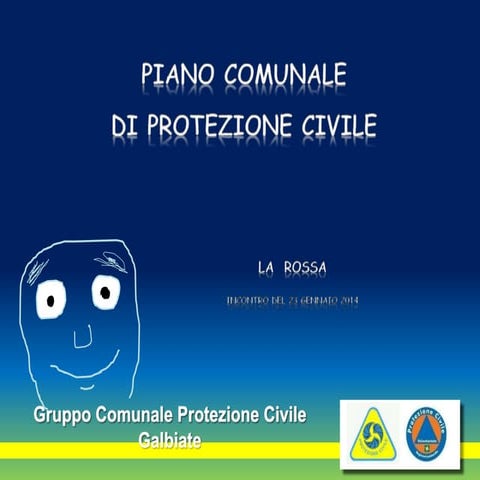Galbiate - Presentazione del Piano di Protezione civile