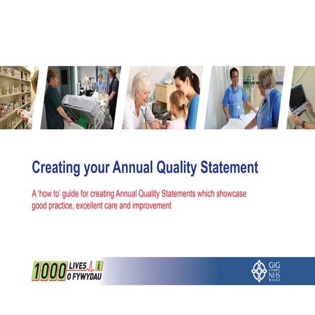 Creating Your Annual Quality Statement
