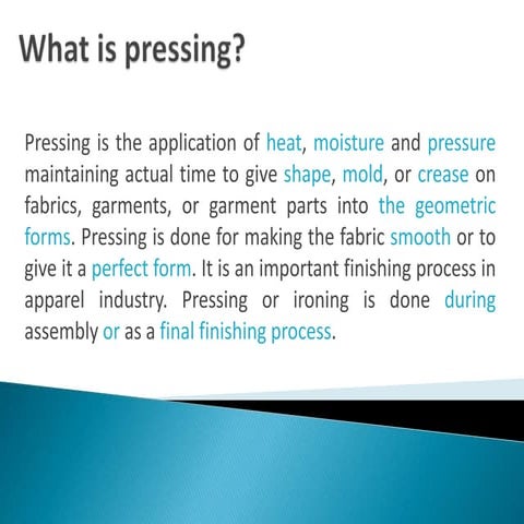 PRESSING 