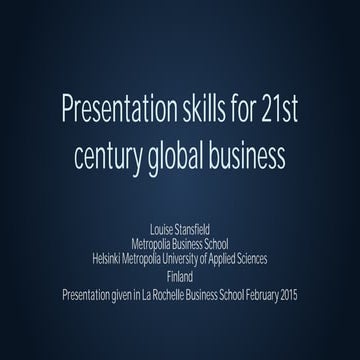 Pres skills21stcenturybusiness