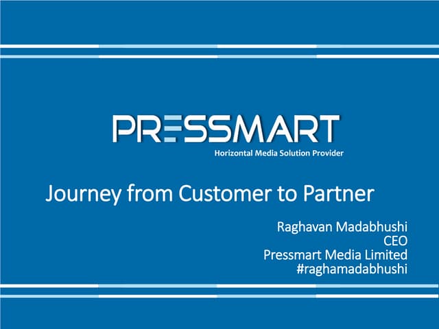 Pressmart: AWS 101 Cloud Computing