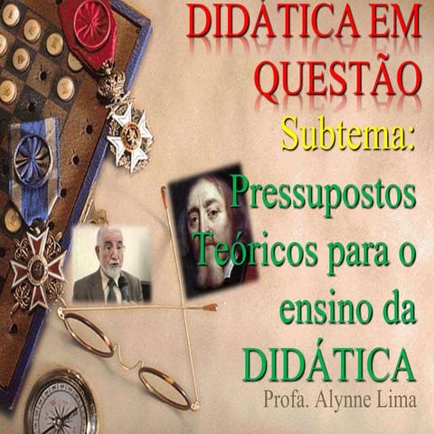 Pressupostos teoricos para o ensino da didatica REMODELADO