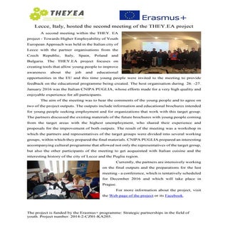 2nd transnational meeting of the TH...