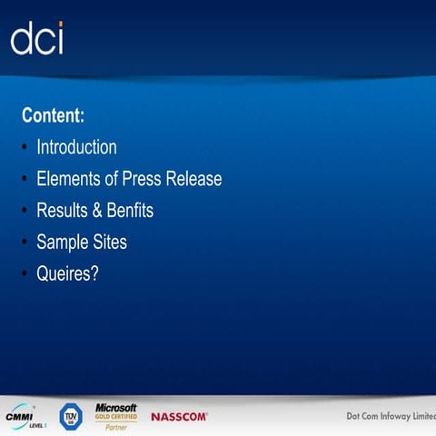 Why Press Release Submission for SEO Process