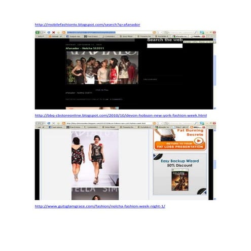 AFANADOR press coverage 2010