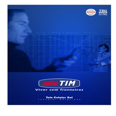 Press Release 3 Q03   Tele Celular Sul En