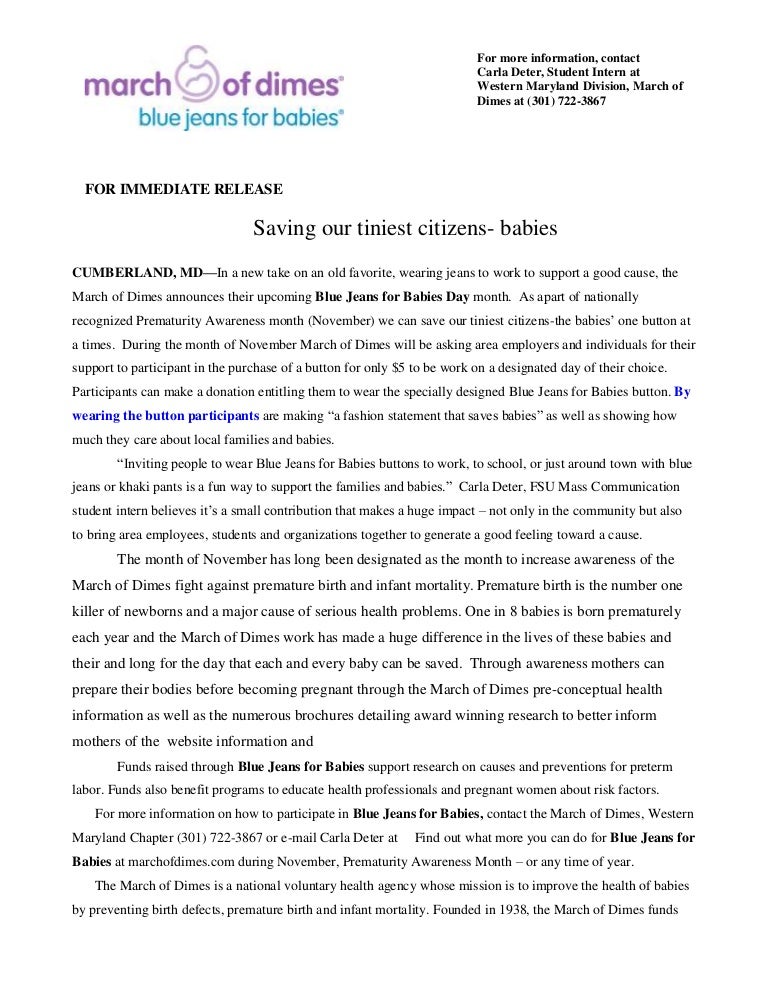 March of dimes outline essay 05 picture