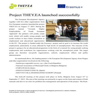 Project THEY.EA launched successfully