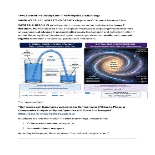 Two Sides of the Gravity Coin: New Insights into Gravity and Cosmic ...