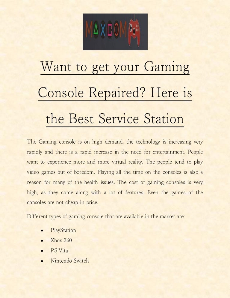 gaming controller repair near me