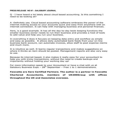 Press Release  No 97