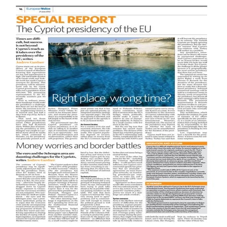 Better policies for a competitive and fair Europe