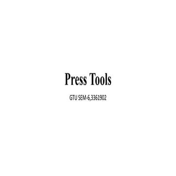 Press Tools.pptx