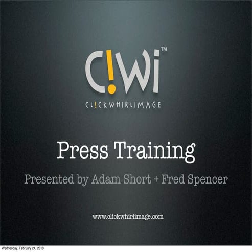 Press Training