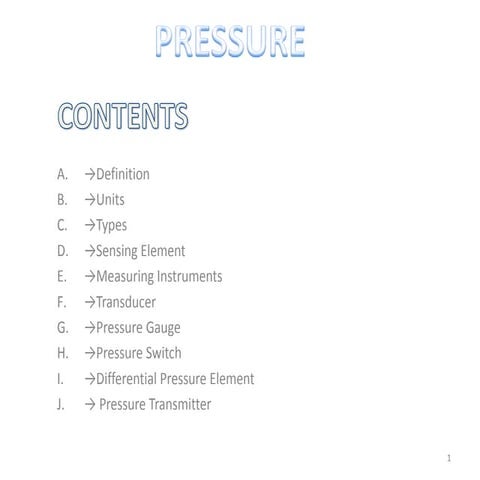 Pressure