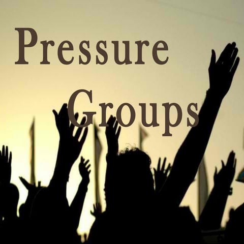 Pressure groups