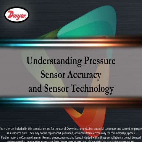 Understanding Pressure Sensor Accuracy and Sensor Technology | PPTX