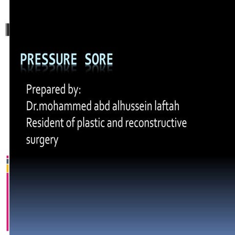 Pressure sore