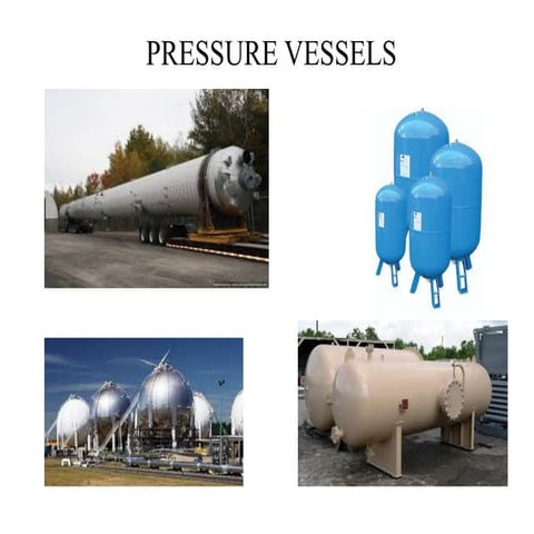 introduction of PRESSURE VESSELS and piping