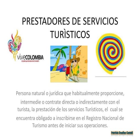 Prestadores de servicios turìsticos