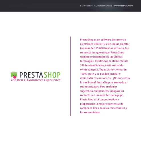 La plataforma Prestashop