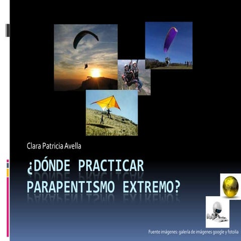 Prestentacion parapentismoextremo