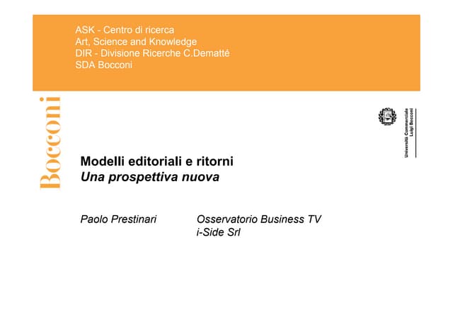 Enterprise Generated Content