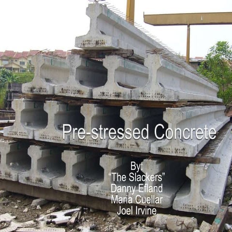 Prestressed concrete