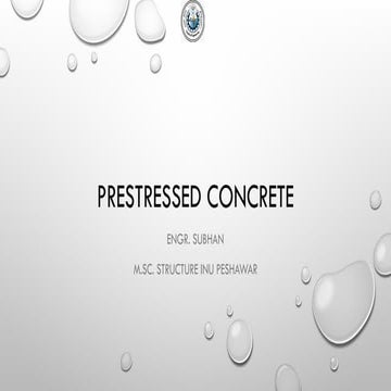 PRESTRESSED CONCRETE presentation for engineers.pptx