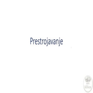 Prometna Učilica - Prestrojavanje b...