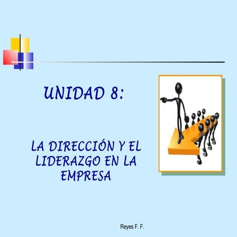 DIRECCIÓN Y LIDERAZGO