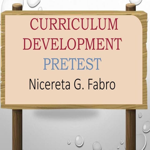 PRETEST-principles of curricilum developmentpptx