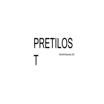 prezentacija o pretilosti za osnovnu školu | PPTX
