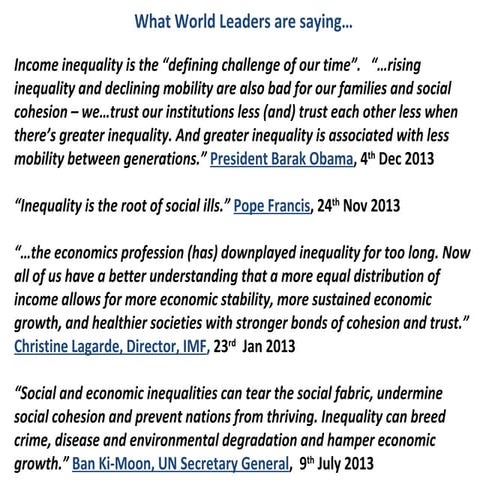 ‘Why Greater Equality Makes Societies Stronger’ Richard Wilkinson and Kate Pi...