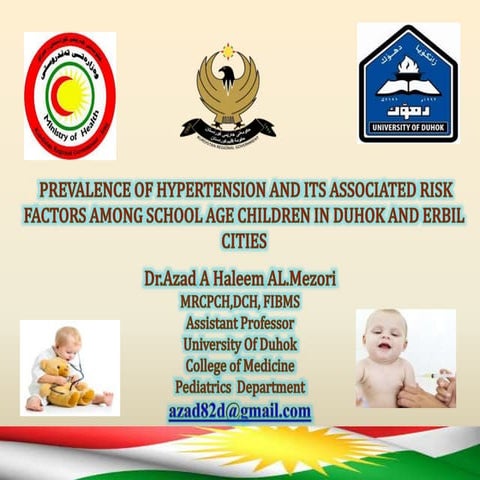 Prevalence of hypertension and its associated risk factors among school ...