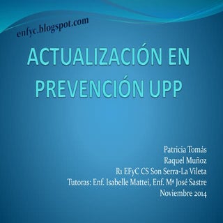 Prevención de UPP